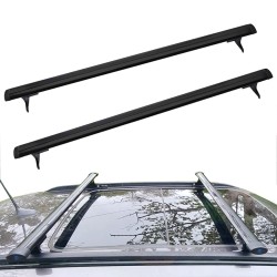 Roof Rack Cross Bars for 2018 2019 2020 2021 2022 Jeep Compass Durable Aluminum Alloy Cargo Rack Rooftop Luggage Carrier